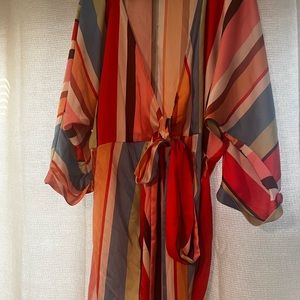 ASOS size 14 wrap mini dress